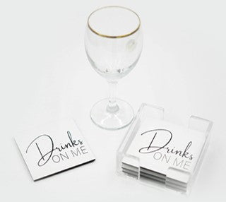Drinks On Me Coasters image 0