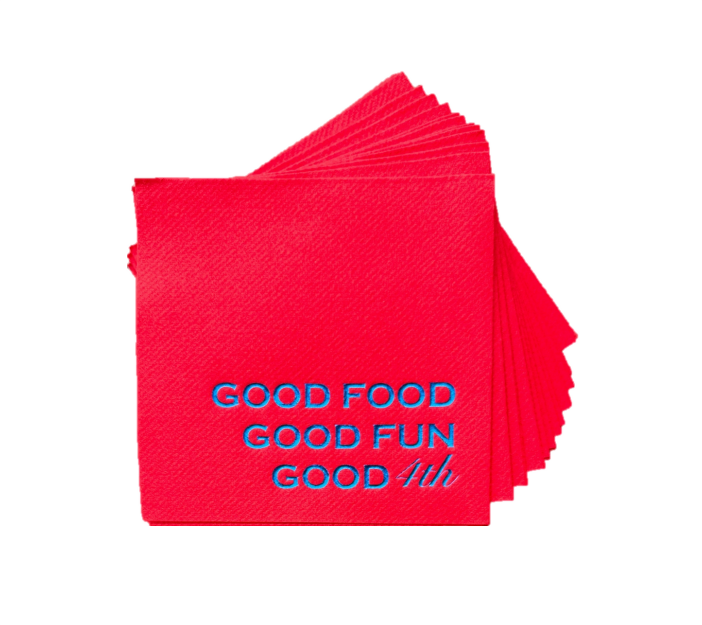 4th of July Cocktail Napkins image 0