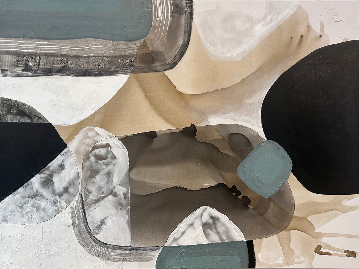 Annie Mandelkern-A Delicate Balance Canvas Art image 0
