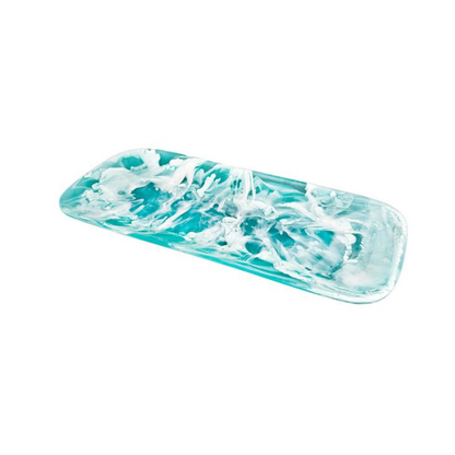 Nashi Home Rectangular Platter - Aqua image