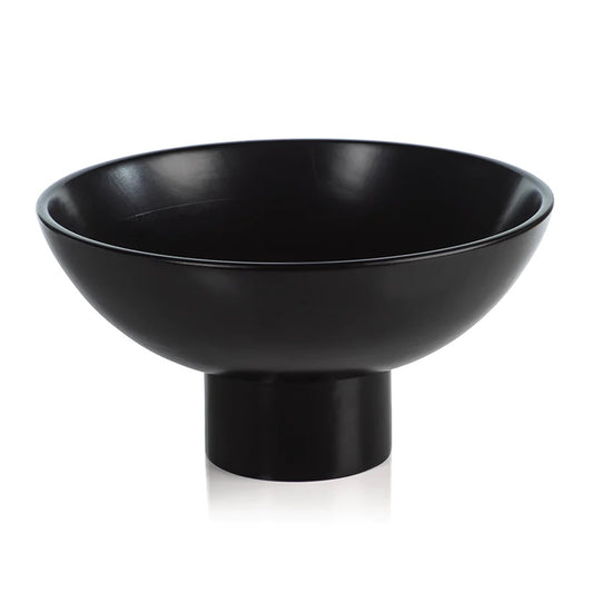 Côte d'Ivoire Mango Wood Bowl | Black image 0