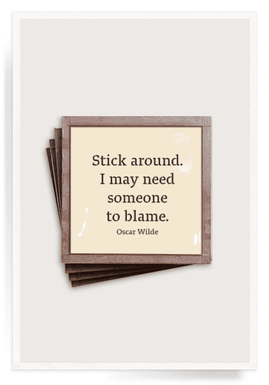 Stick Around Coasters image 0