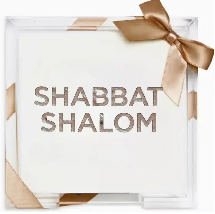 Shabbat Shalom Cocktail Napkins image 0