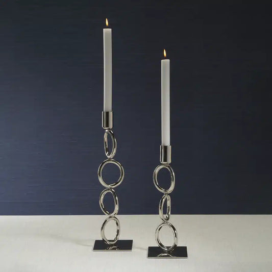 Circa Candle Holder - Polished Nickel image 0