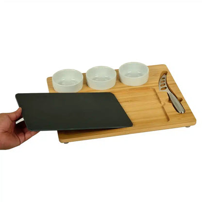 Bamboo Slate Cheese Platter image 2