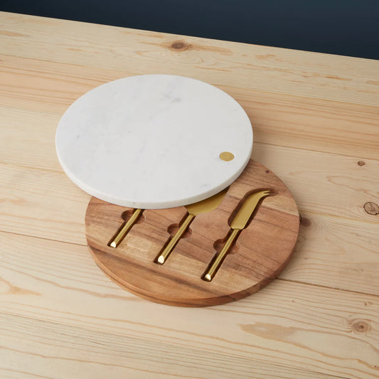 Be Home Swivel Board & Cheese Set image 0