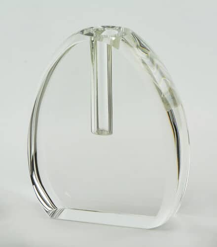 Crystal Teardrop Bud Vase image 0