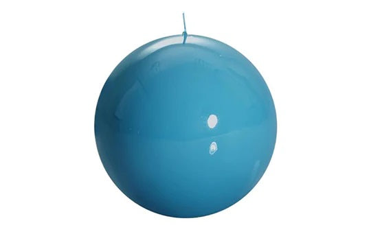 Meloria Ball Candle - Celeste (Light Blue), Medium image