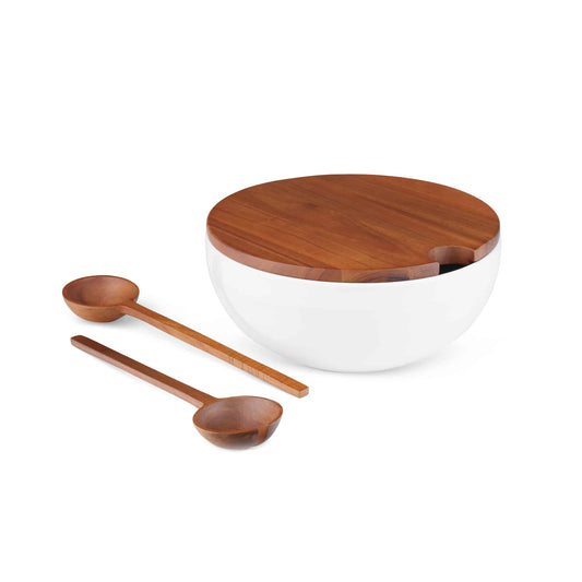 Duets Salad Bowl with Lid & Servers image 0