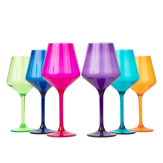 Acrylic Wine Glasses image 0