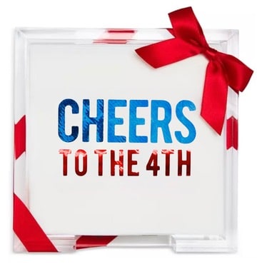 Summer Cocktail Napkins - Cheers to the 4th image