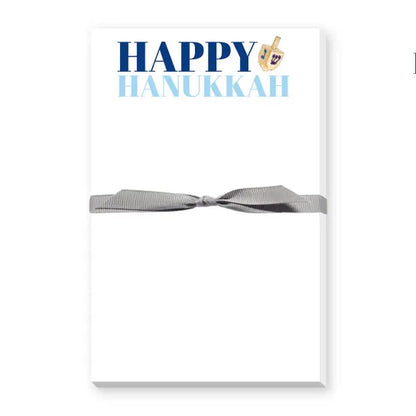 Happy Hanukkah Notepad - Large image