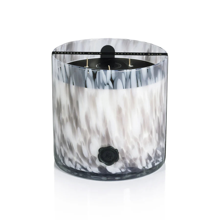 AG Opal Glass Candle Lemon Peel Lavander & Tarragon