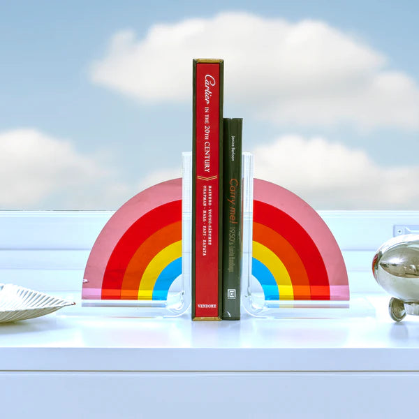 Rainbow Mirror Bookends image 1