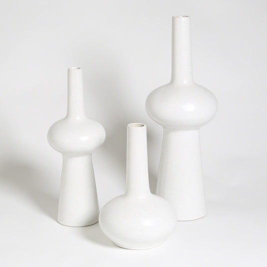 Lunar Vases | Matte White image 0