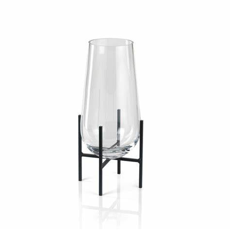 Salema Tall Hurricane Vase image 0