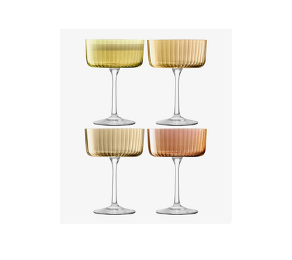 Champagne/ Cocktails Glass - Amber image