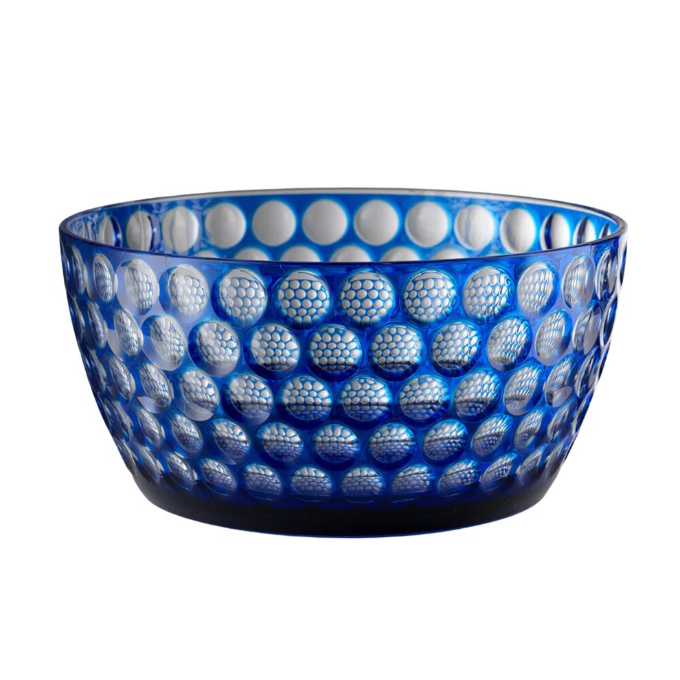Lente Acrylic Salad Bowl - Blue image