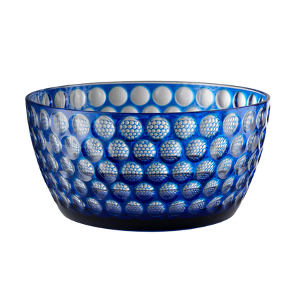 Lente Acrylic Salad Bowl - Blue image