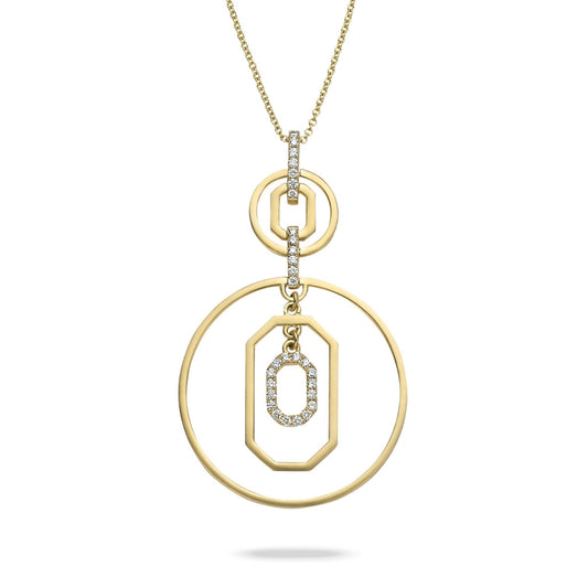 18K Yellow Gold Pendant image 0
