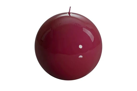 Meloria Ball Candle - Bordeaux, Medium image
