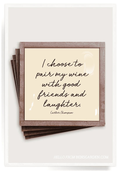 I Choose to Pair My Wine image 0