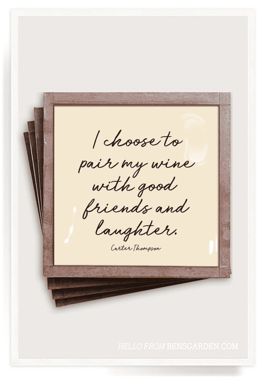 I Choose to Pair My Wine image 0