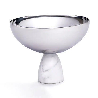Coluna Marble Bowl - Nut Bowl, Silver image