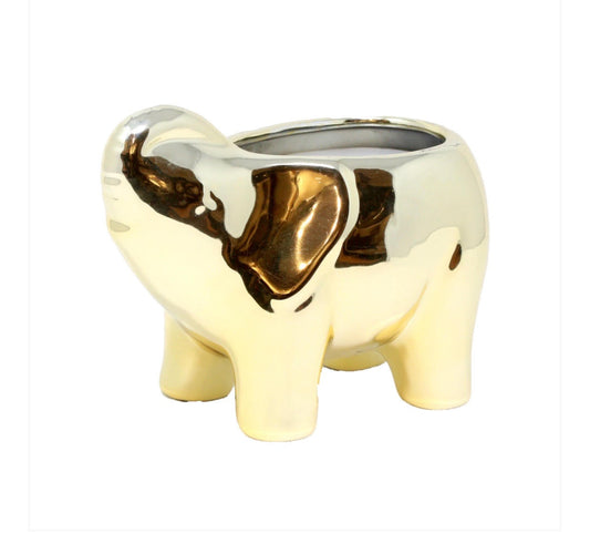 Gold Elephant Candle image 0
