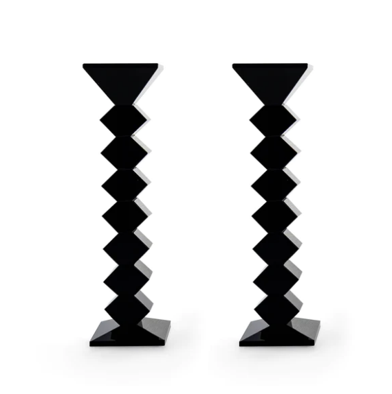 Zig Zag Crystal Candlesticks image 0