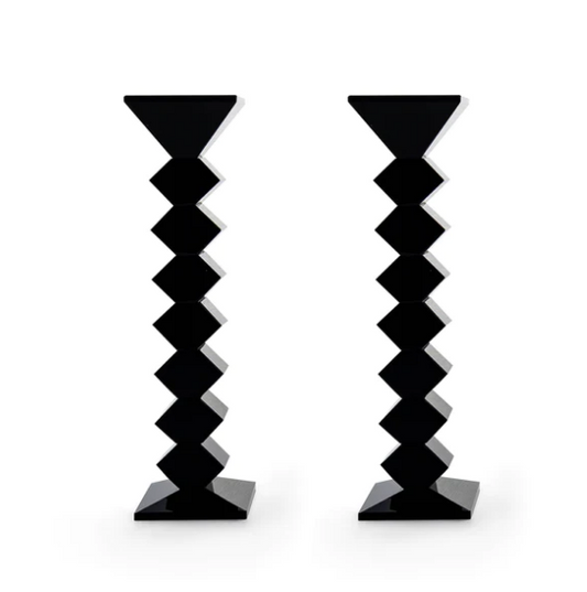 Zig Zag Crystal Candlesticks image 0