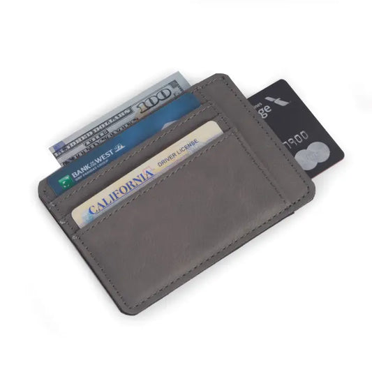 5 Slot Leatherette Credit Card Holder image 0