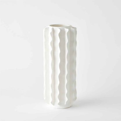 Matte White Vases - Large, Vase image