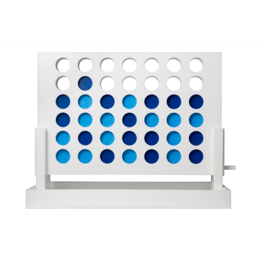 Acrylic White Connect 4 Game image 0
