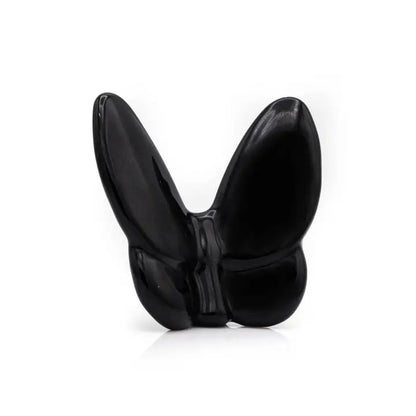 Crystal Butterfly Decor – Elegant Home Accent Gift - Small, Black image