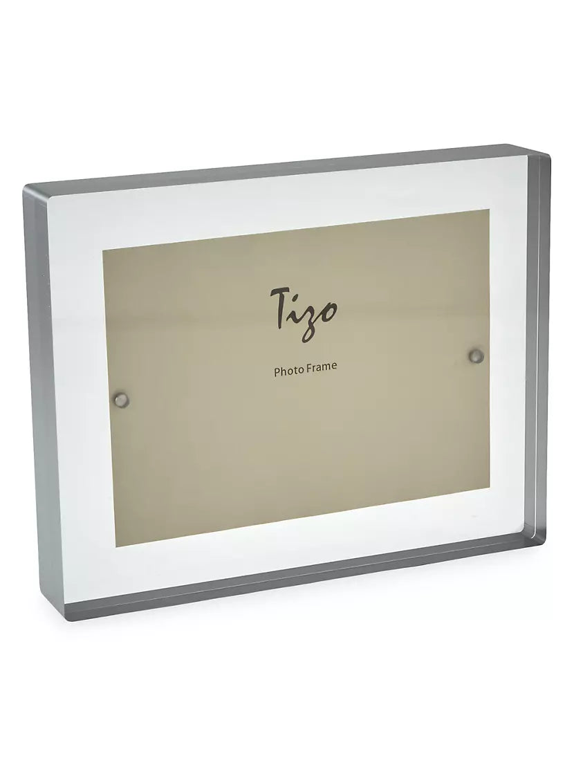 Tizo Block Frame 5x7 - Silver image