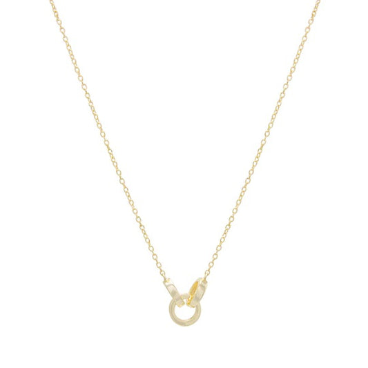 Triple Interlocking Circle - Gold image 0