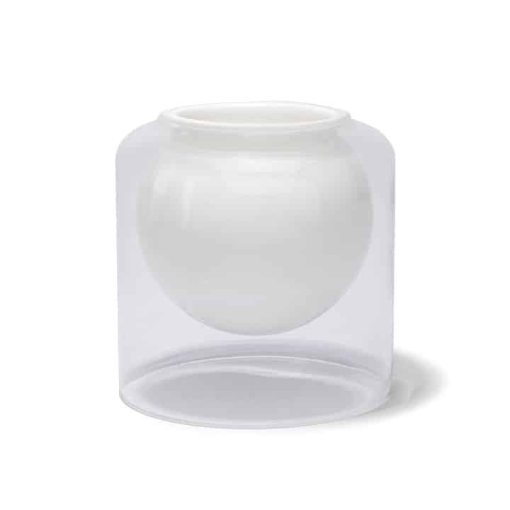 Waxing Moon Alba Luna Candle White image 0