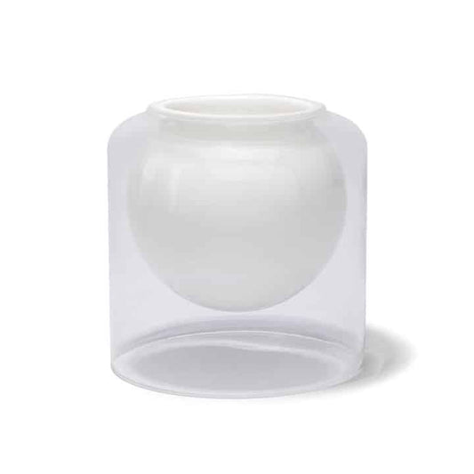 Waxing Moon Alba Luna Candle White image 0
