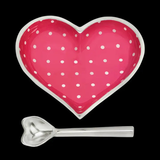 Heart Dish with Spoon image 0