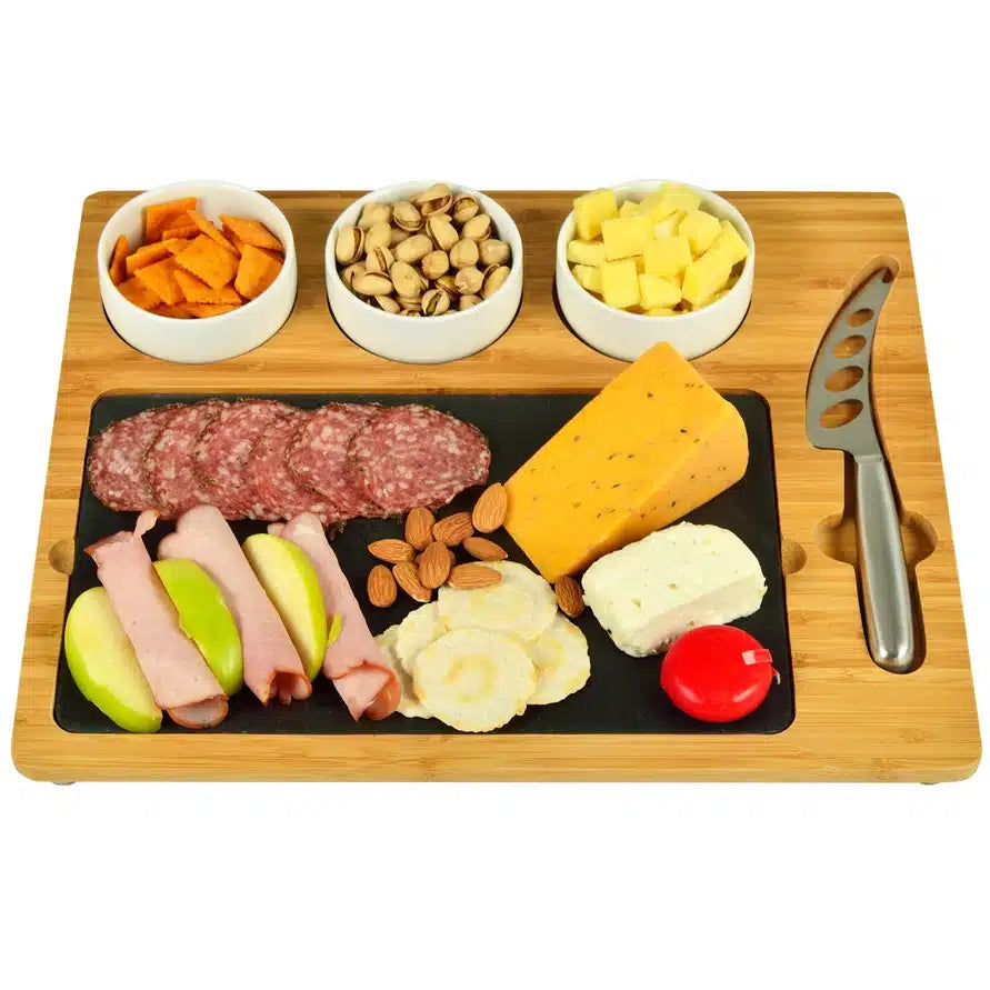 Bamboo Slate Cheese Platter image 1