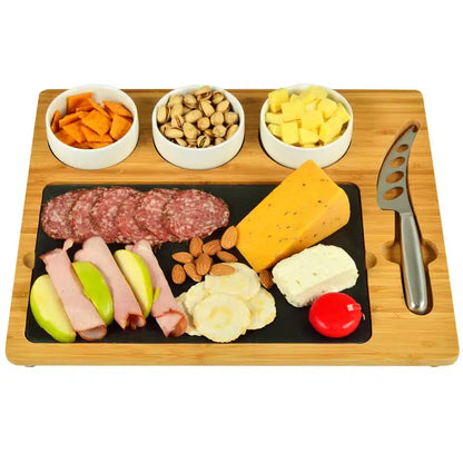 Bamboo Slate Cheese Platter image 1