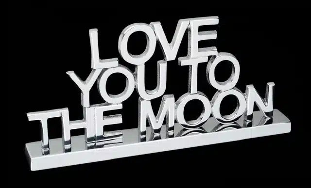 Love Word Sculptures - Love You to The Moon image