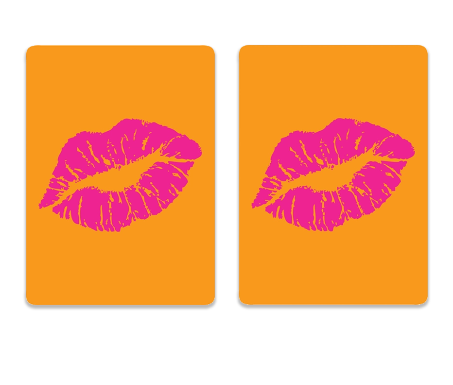 Canasta Playing Cards - Lips image