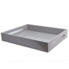 Chiffon Grey Medium Lacquered Serving Tray image 0