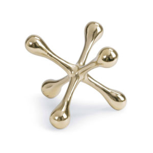Modern Small Brass Jack image 0