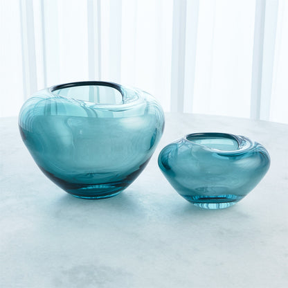Undulating Vase | Azure Large image 1