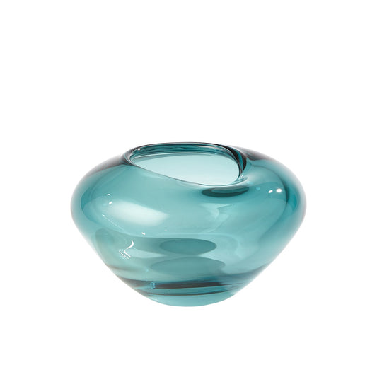 Undulating Vase | Azure Small image 0