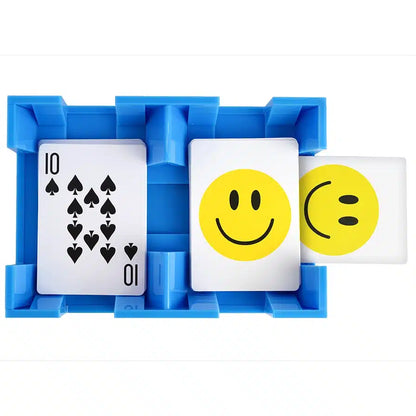 Canasta Spinner Tray - Blue image