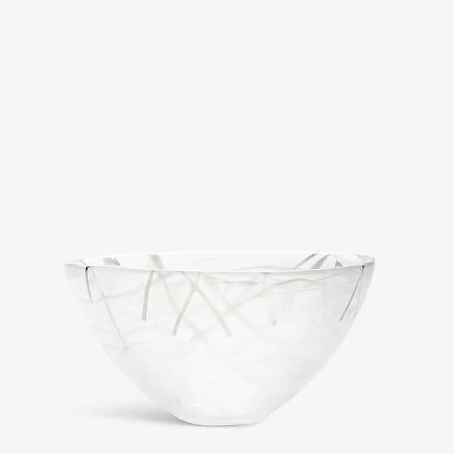 Kosta Boda White on White Contrast Bowl Medium image 0